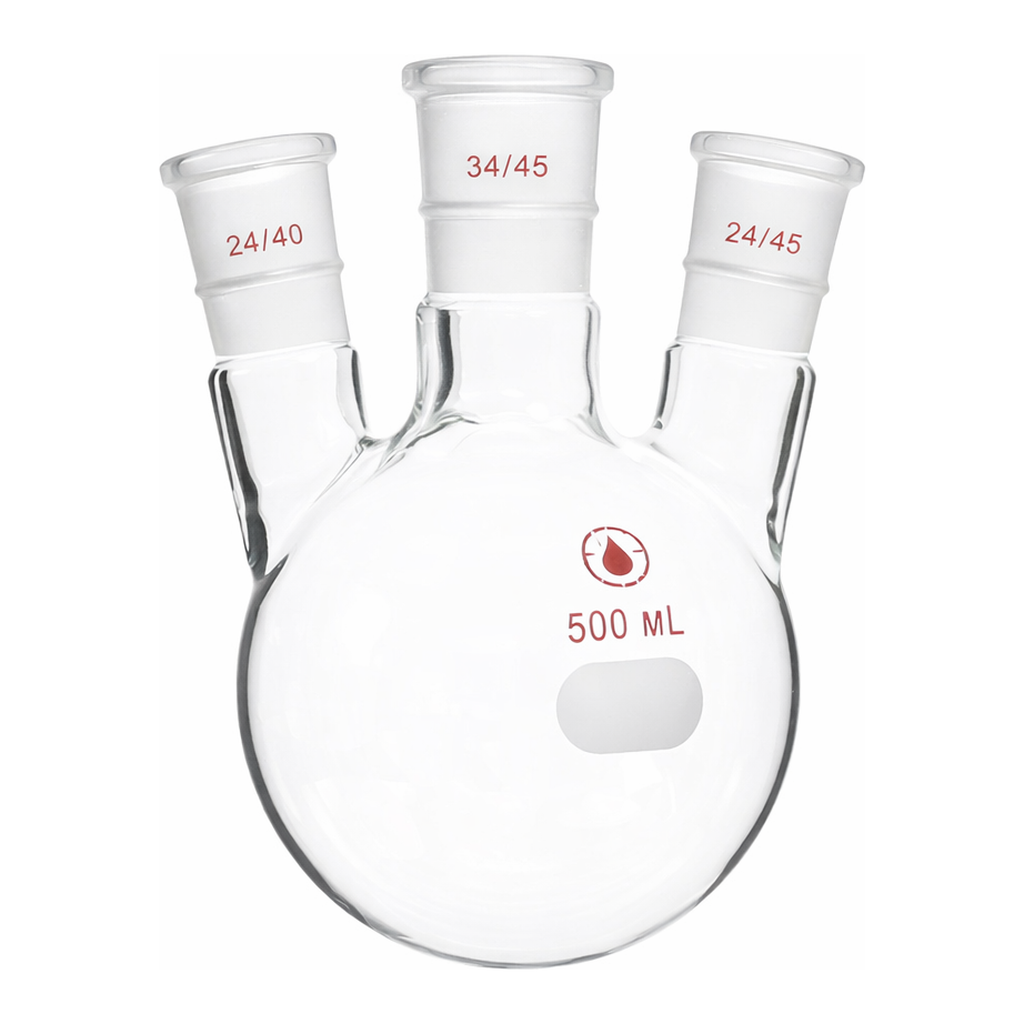 Merck Ace four-neck round-bottom flask