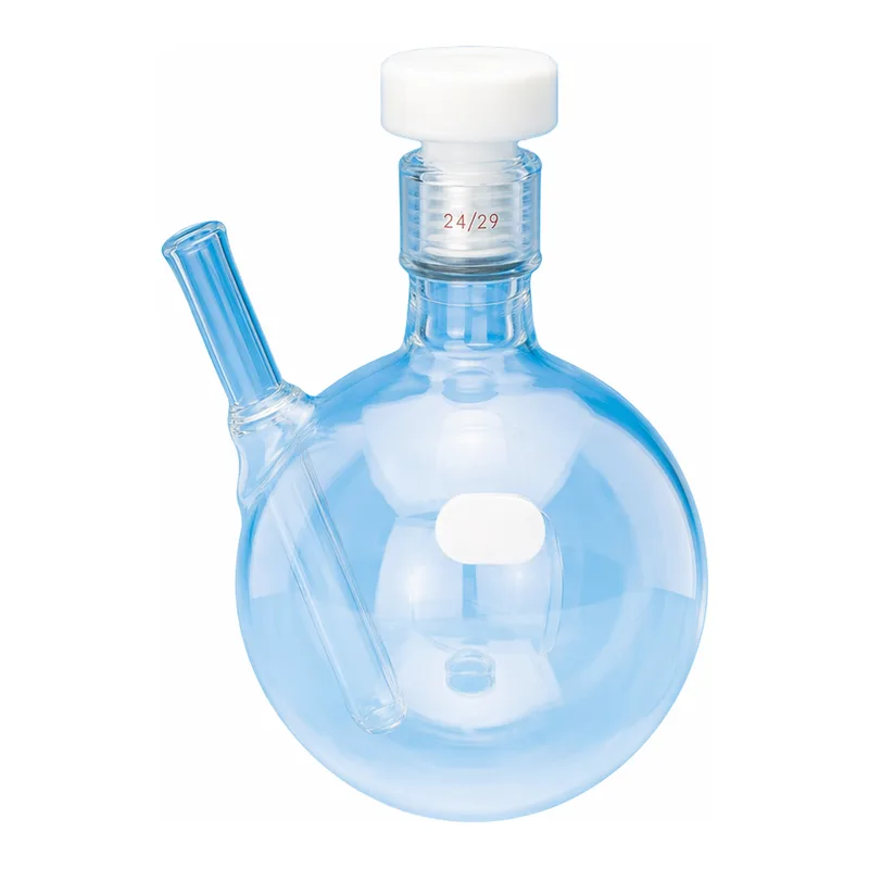 Merck Ace round-bottom pressure flask with thermowell