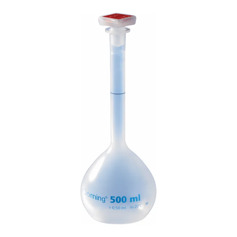 Merck Corning reusable volumetric flask, Class B