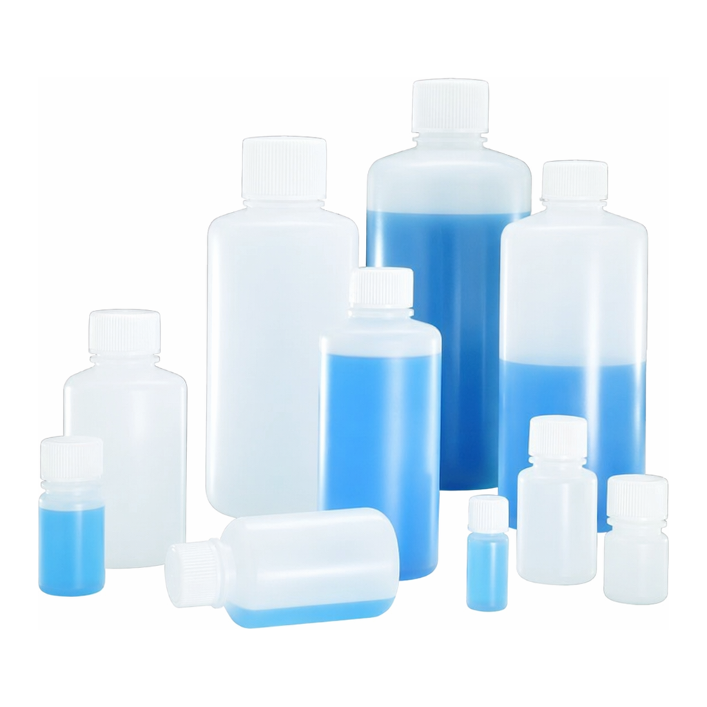 Merck Nalgene bottles, style 2002