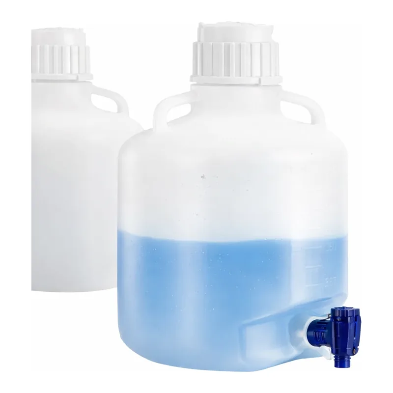 Merck Nalgene round carboy with spigot