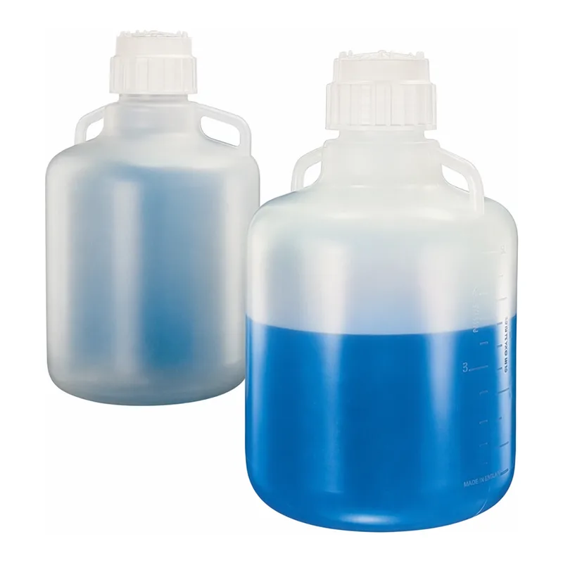 Merck Nalgene round carboy, with handles