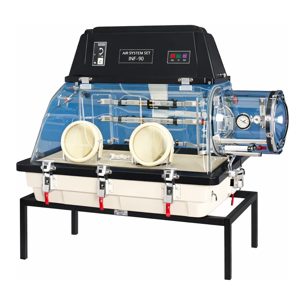 Merck Plas-Labs Nitrogen dry-box glove box