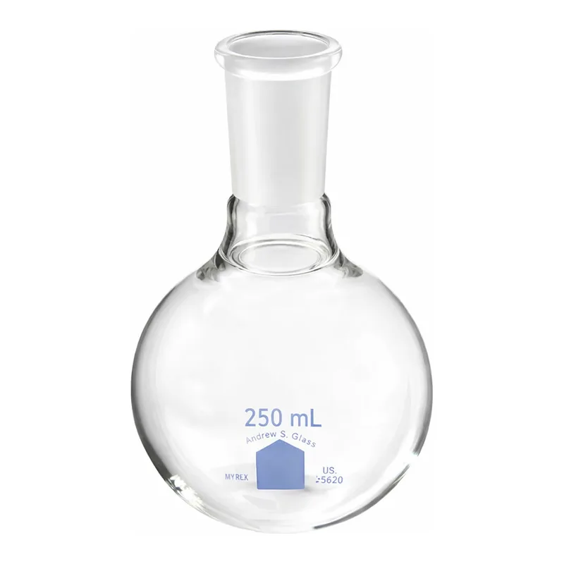 Merck Pyrex VISTA round-bottom boiling flask