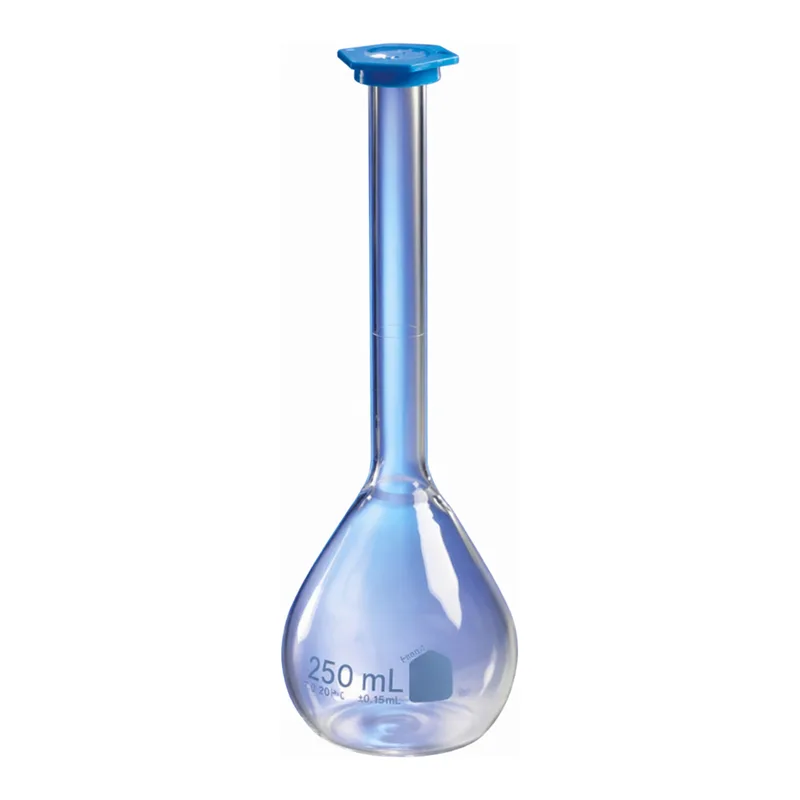 Merck Pyrex VISTA volumetric flask, Class B