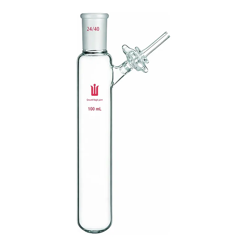 Merck Synthware reaction tube with glass stopcock