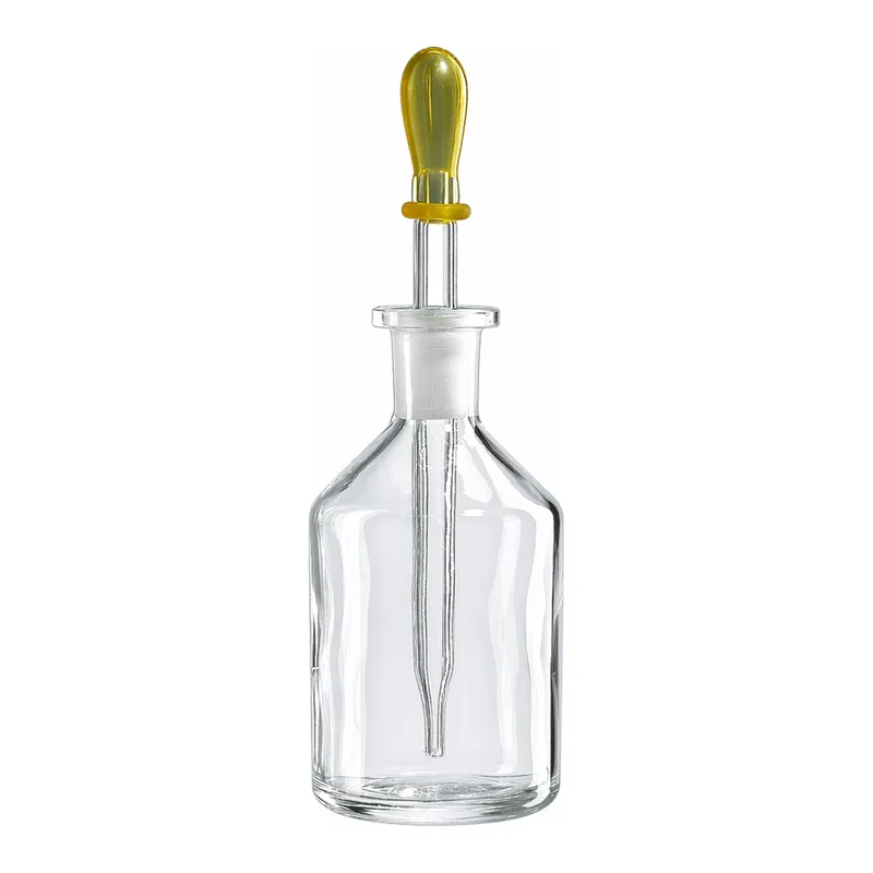 Merck BRAND glass dropping bottle with dropping pipette and rubber teat