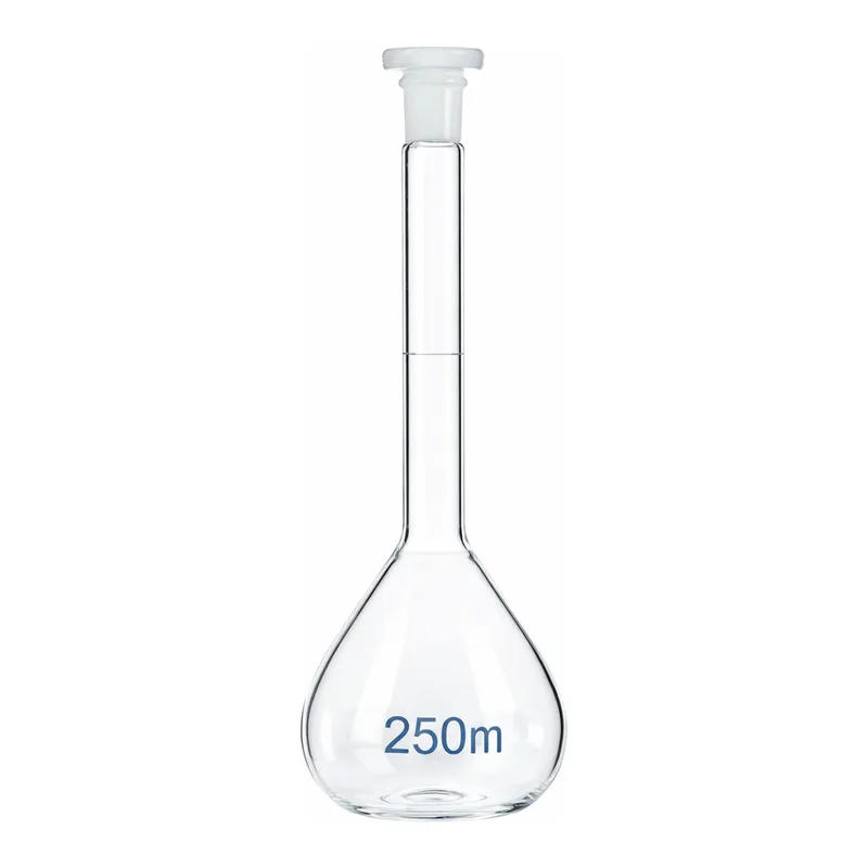 Merck BRAND BLAUBRAND volumetric flask, PP stopper, clear glass