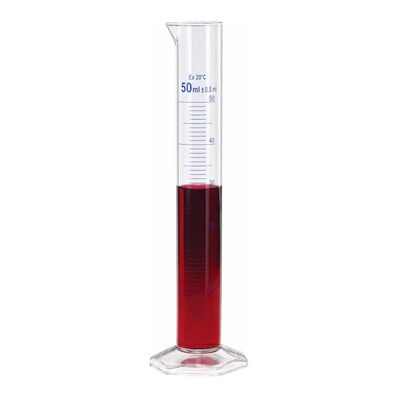 Merck BRAND graduated cylinders, PMP, blue scale