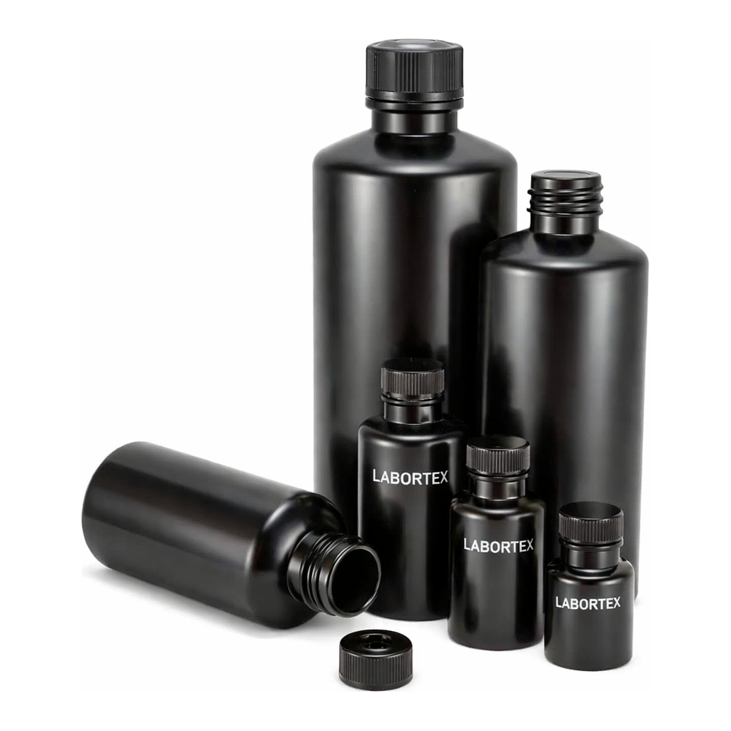 Merck Nalgene narrow-mouth bottles