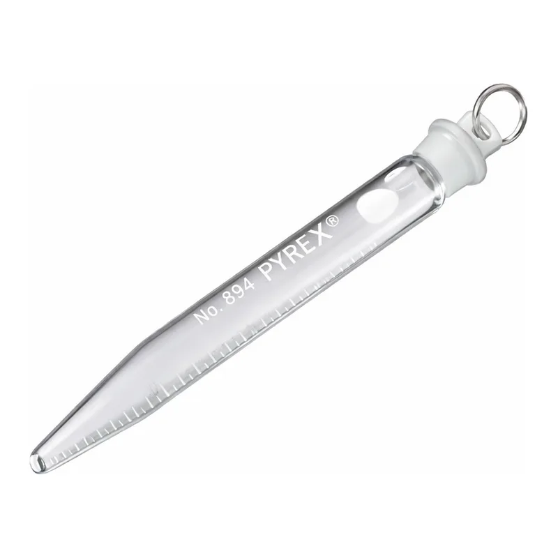 Merck Pyrex centrifuge tubes with pennyhead stopper