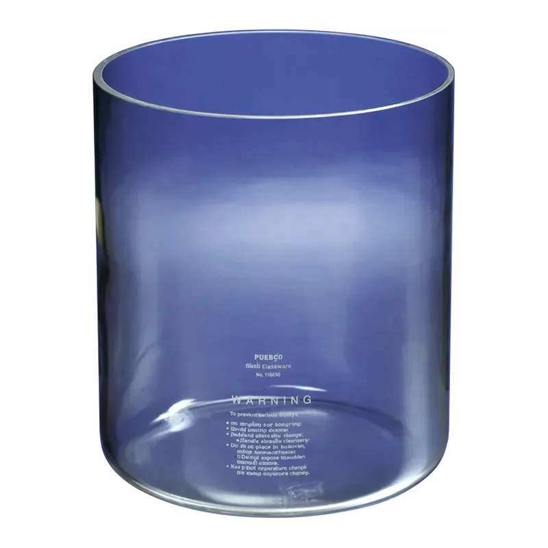 Merck Pyrex cylindrical jar, plain