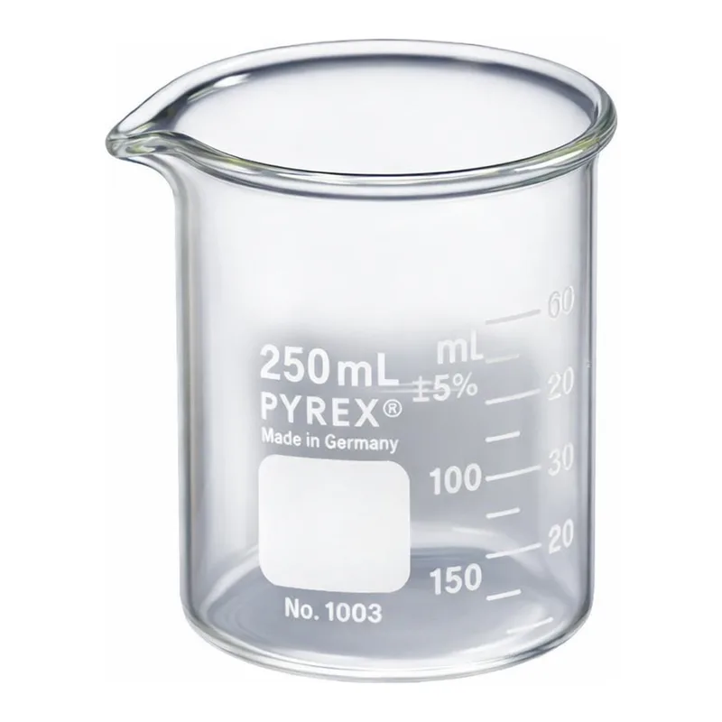 Merck Pyrex graduated beaker, heavy duty