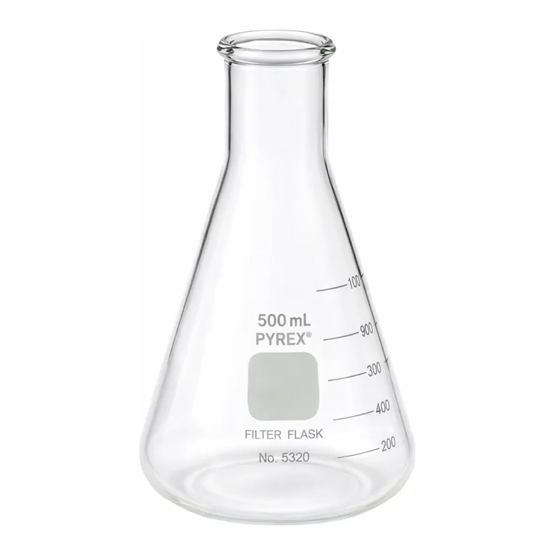 Merck Pyrex heavy-wall graduated filtering flask
