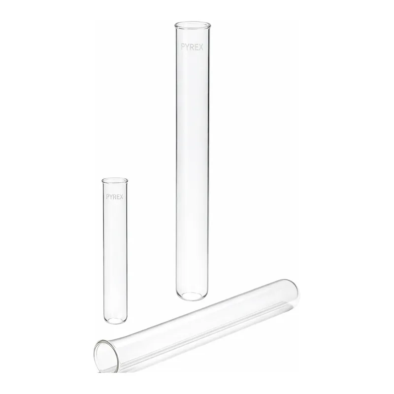 Merck Pyrex Test tubes, without rim, medium wall