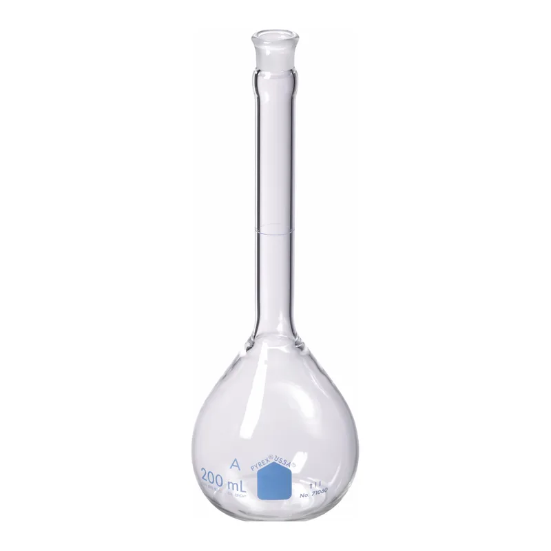 Merck Pyrex VISTA volumetric flask, Class A