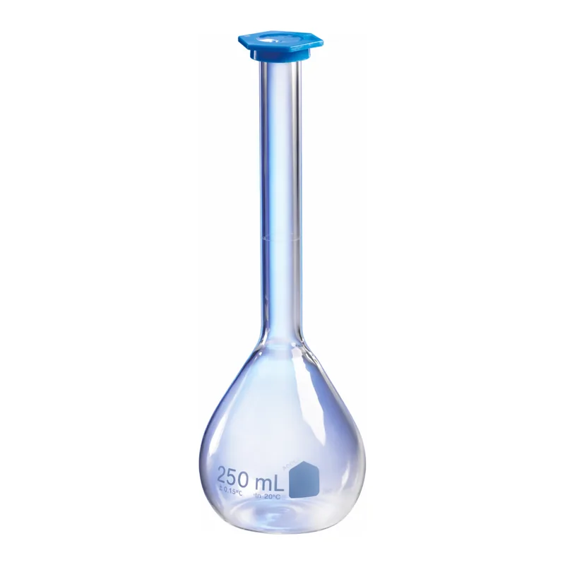 Merck Pyrex VISTA volumetric flask, Class B
