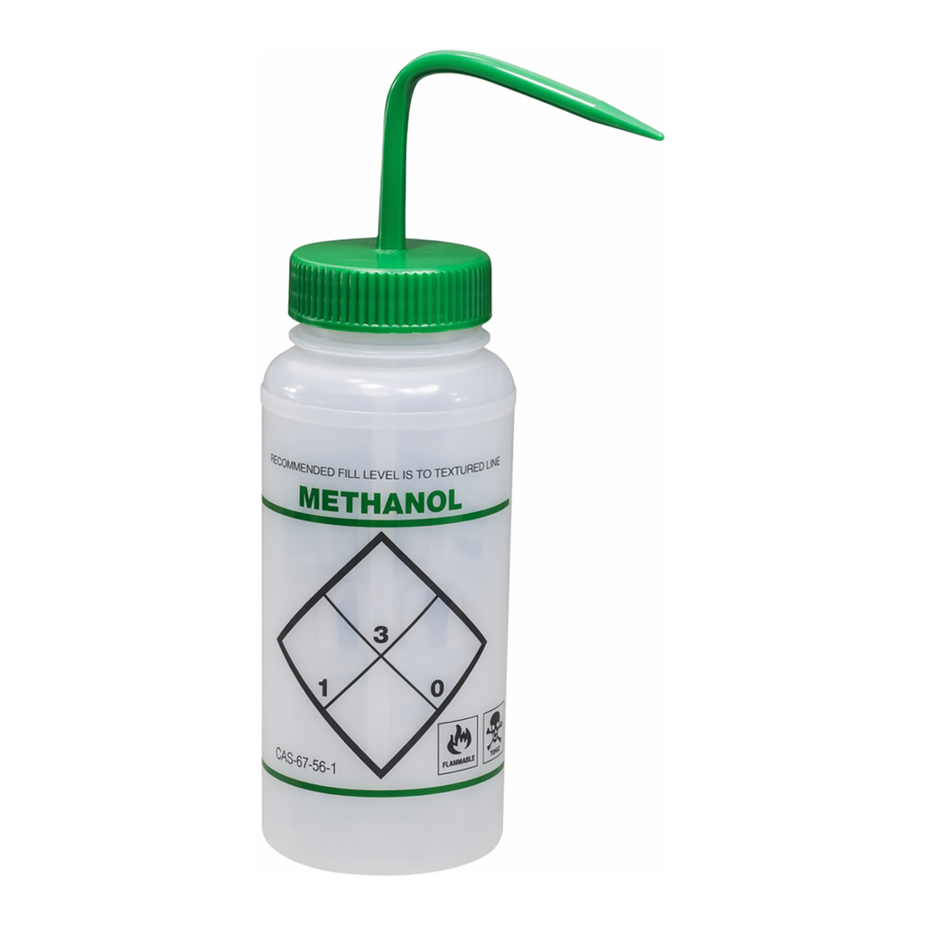 Merck Scienceware safety labeled wash bottles