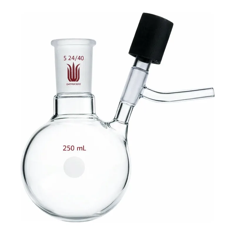 Merck Synthware reaction flask with high vacuum valve