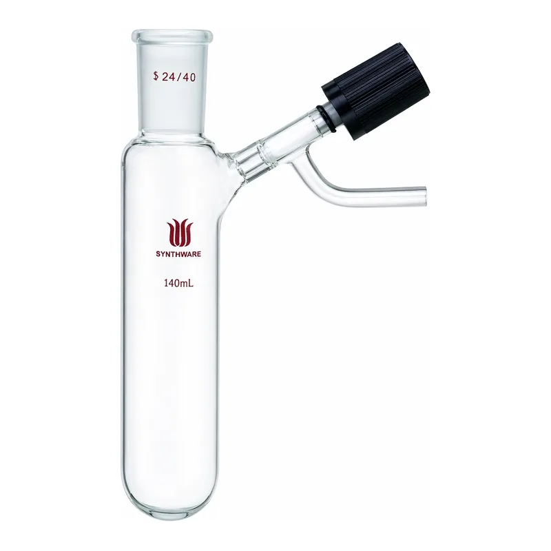 Merck Synthware reaction tube with high vacuum valve
