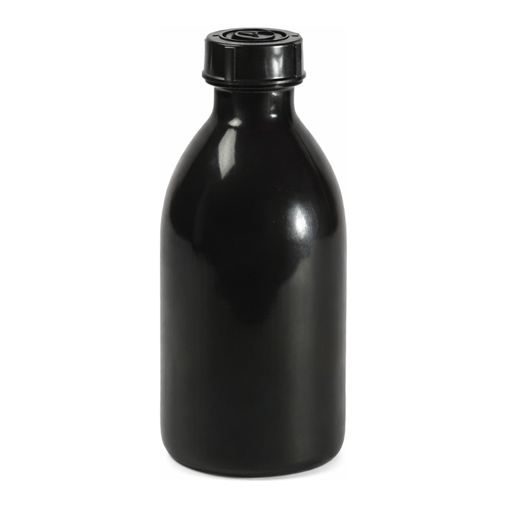 Merck BRAND amber narrow-mouth bottle, LDPE, with screw cap
