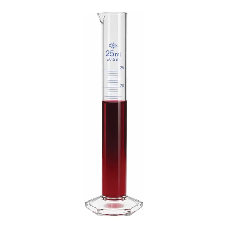 Merck BRAND graduated cylinders, PMP, blue scale