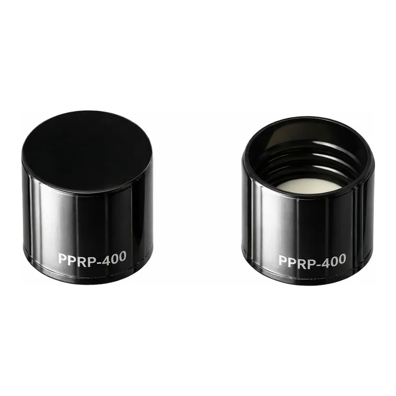 Merck Corning phenolic cap with white rubber liner