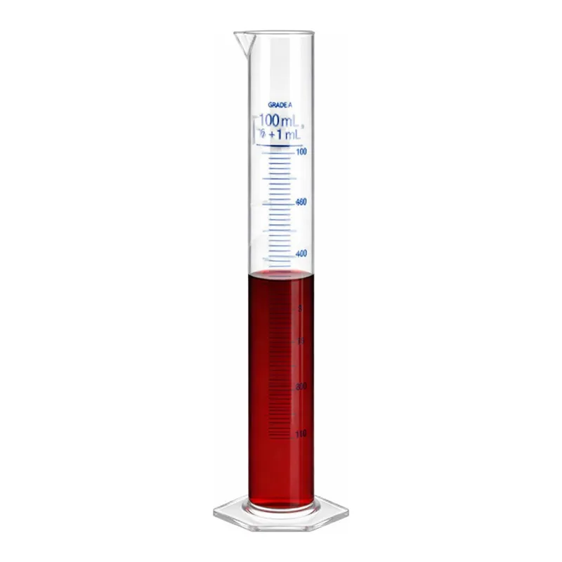 Merck BRAND graduated cylinders, PMP, blue scale