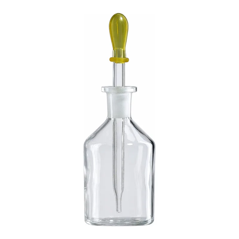 Merck BRAND glass dropping bottle with dropping pipette and rubber teat