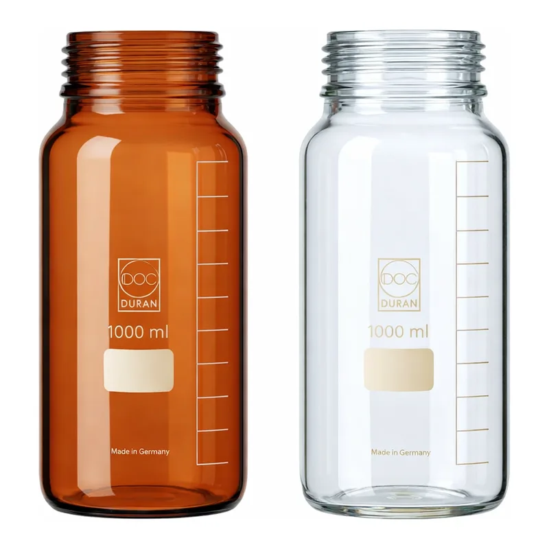 Merck Duran bottle wide neck GLS 80 without caps
