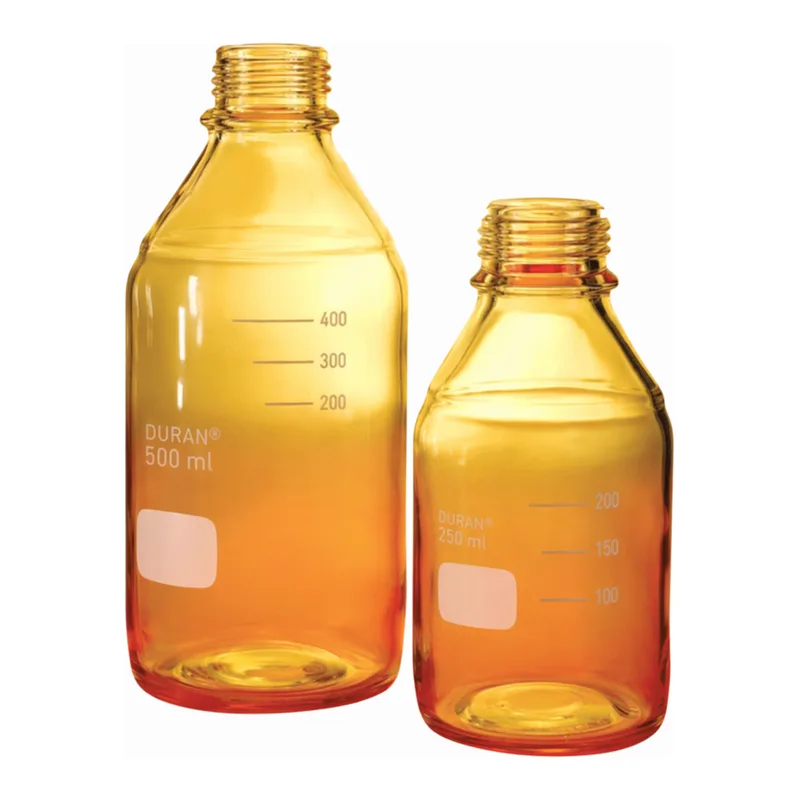 Merck Duran graduated laboratory bottles, without caps