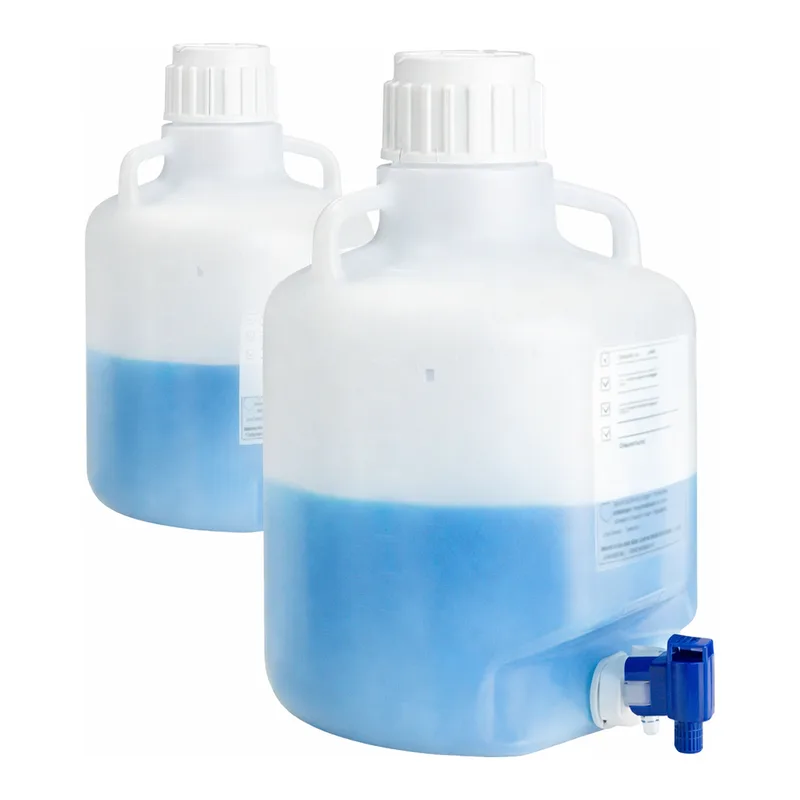 Merck Nalgene round carboy with spigot
