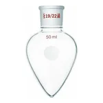 Merck Synthware pear shaped flask