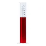 Merck BRAND graduated cylinder, PP, with blue printed scale or embossed scale