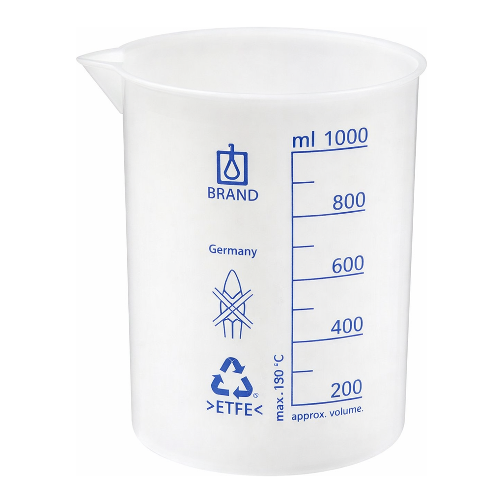 Merck BRAND ETFE beaker with spout, low form