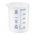 Merck BRAND ETFE beaker with spout, low form