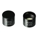 Merck Corning phenolic cap with white rubber liner