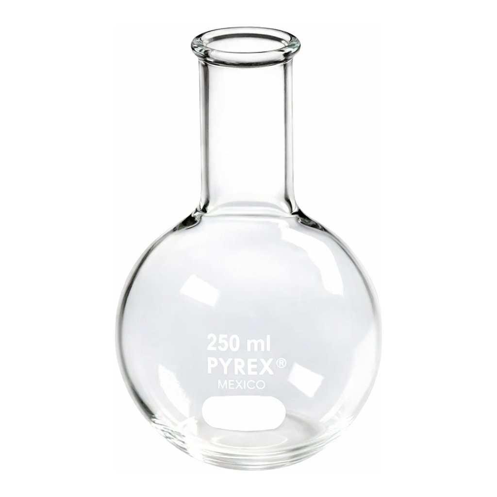 Merck Pyrex Florence flat-bottom flask