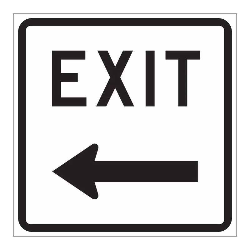 Brady EXIT Sign
