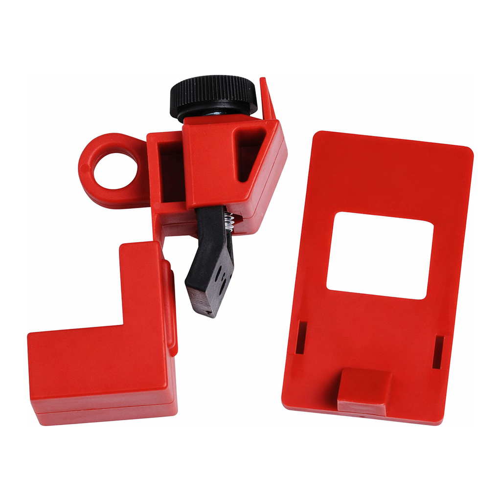 Brady Clamp-On Breaker Lockout, Flip Cover