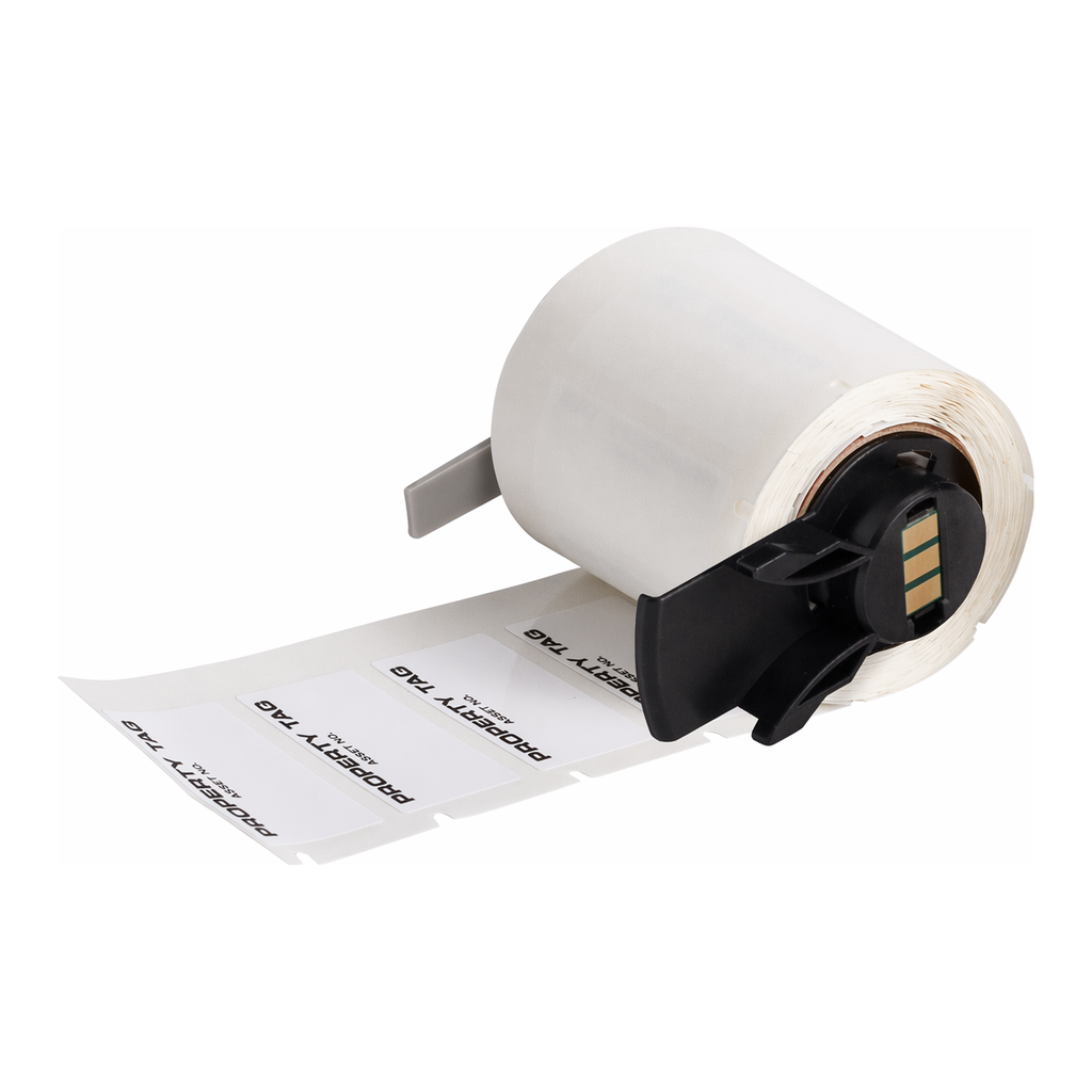 Brady Polyester Labels, PROPERTY TAG Header, for M6 M7 Printers