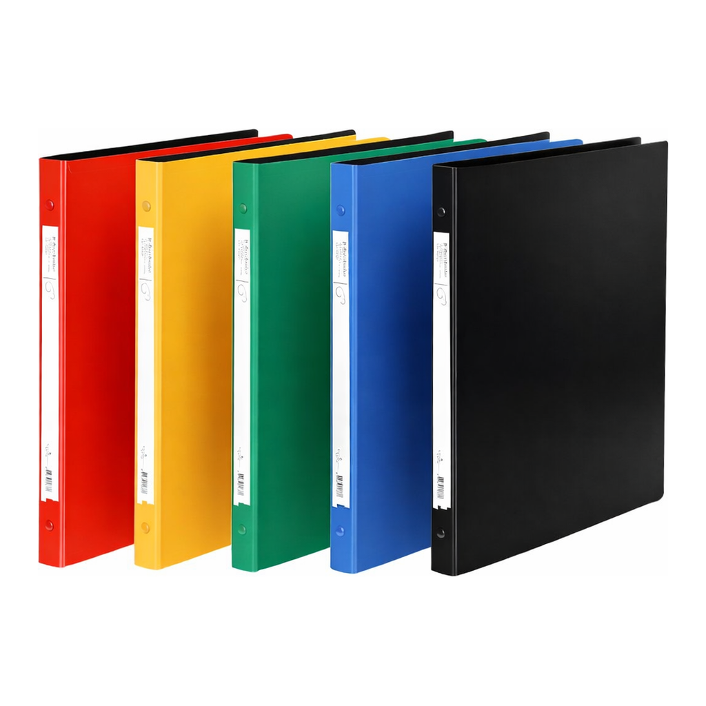 OFFICENEX 문화 PP 3공O링바인더 (2cm/A4/B443-75/적색)