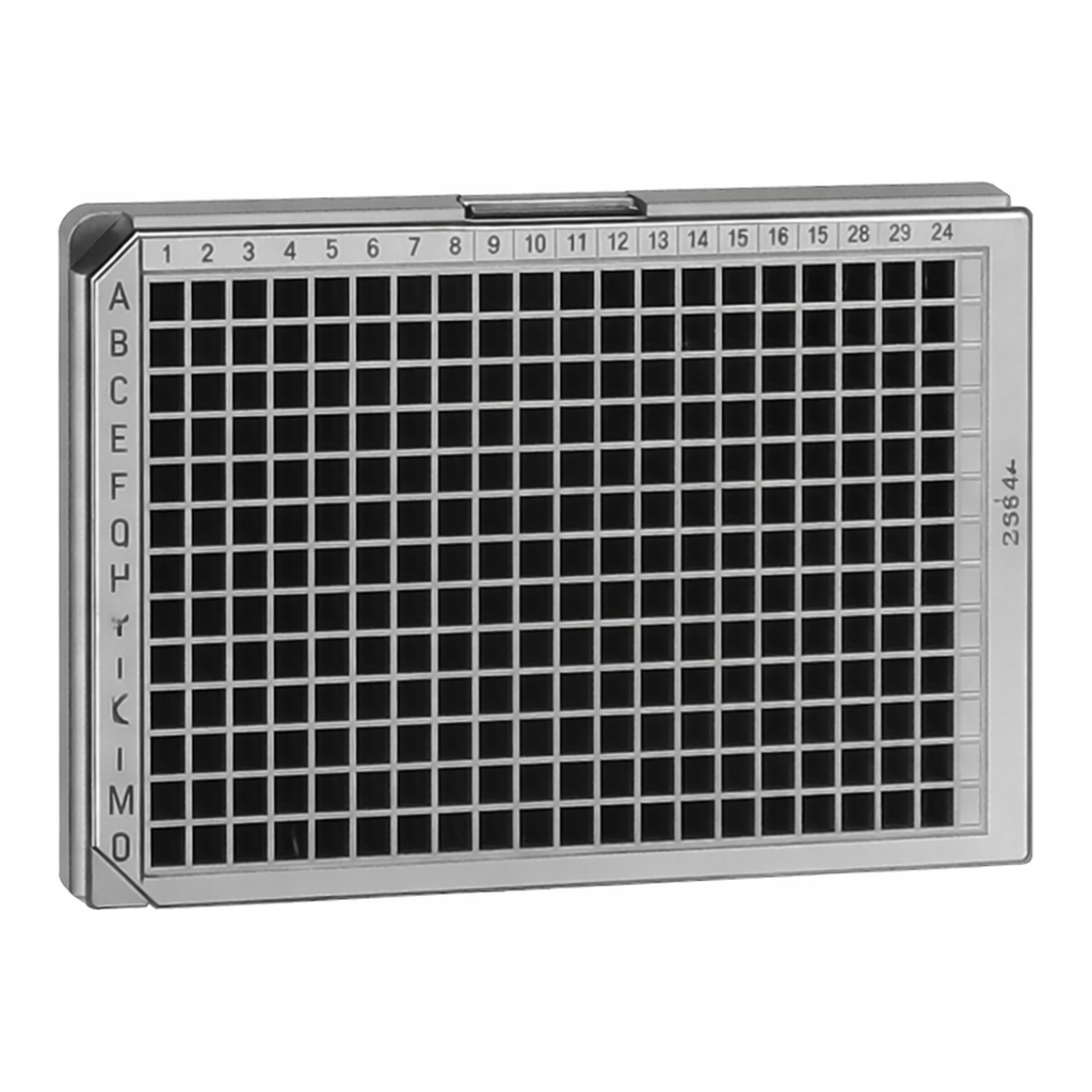 Greiner Bio One MICROPLATE, 384 WELL, PP, F-BOTTOM,BLACK, 10 PCS./BAG