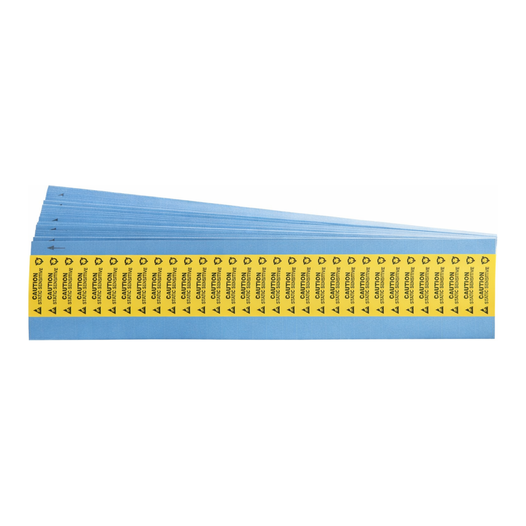 Brady Caution Static Sensitive with EIA 471 and MIL 129J Symbols Labels
