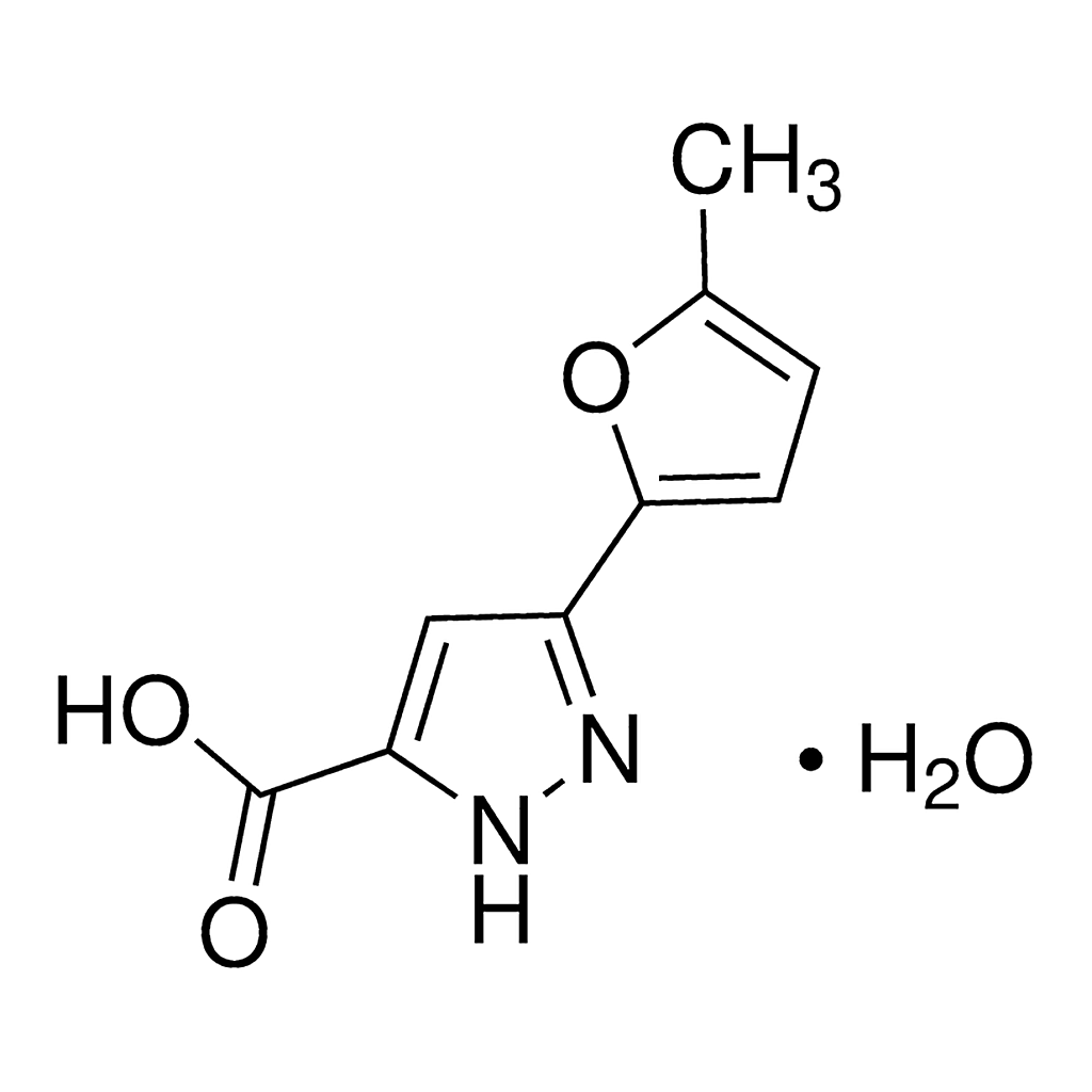 Merck 3-(5-Methyl-2-furyl)-1H-pyrazole-5-carboxylic acid hydrate