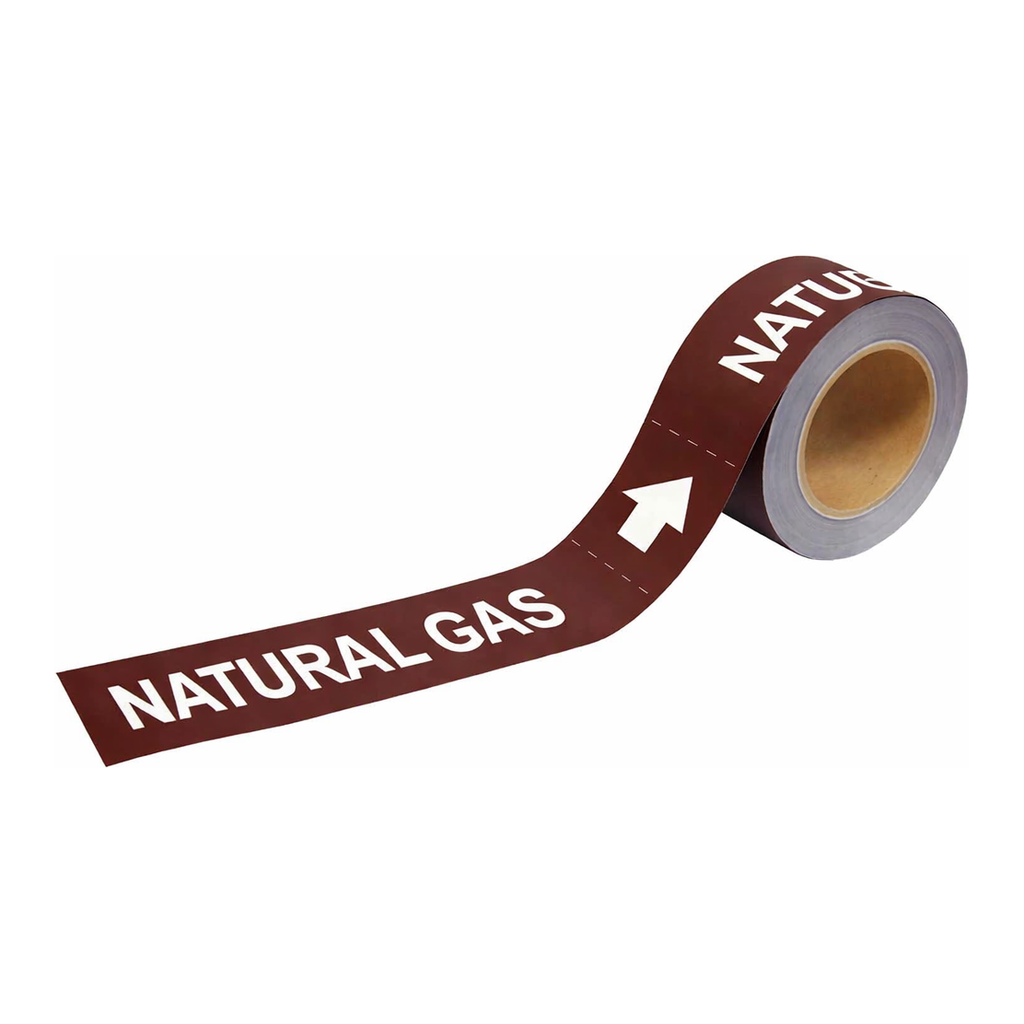 Brady NATURAL GAS Pipe Markers-To-Go