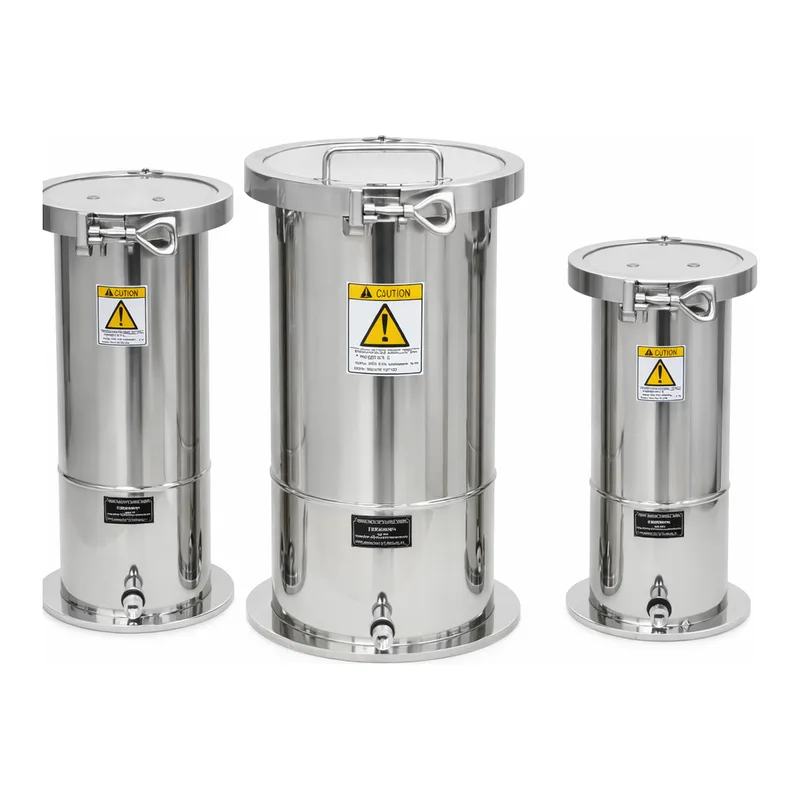 AS ONE Wide Opening Stainless Steel Pressurizing Container (TB Series), 스테인리스 가압용기 (TB시리즈)