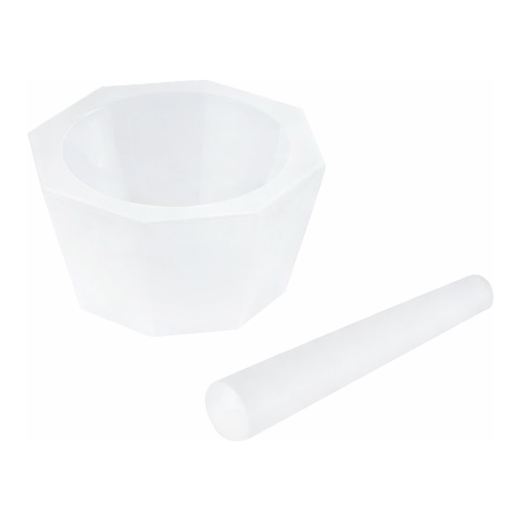 AS ONE Quartz Glass Mortar φ50 x φ60 x 20 with Pestle
