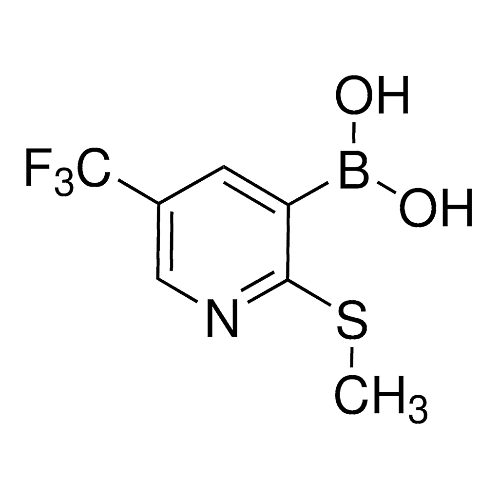 Merck 2-Methylthio-5-trifluoromethylpyridine-3-boronic acid