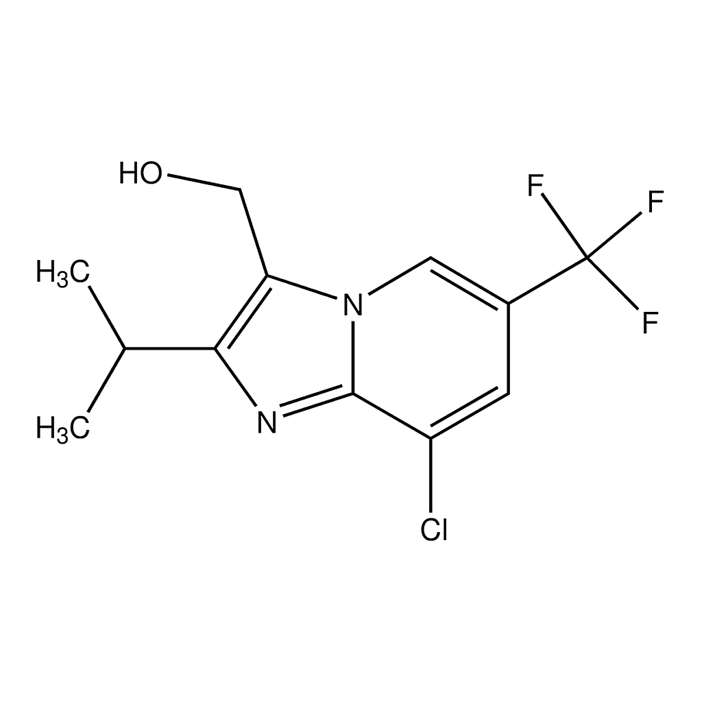 Merck (8-Chloro-2-isopropyl-6-(trifluoromethyl)imidazo[1,2-a]pyridin-3-yl)methanol